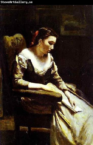 Jean-Baptiste Camille Corot The Letter